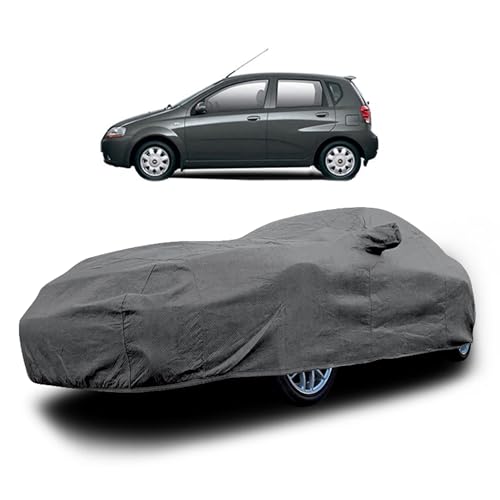Image of Heavy-Duty Car Cover for Compatible with Chevrolet Aveo U VA (2006 to 2025 All Models) Deluxe Car Protection Cover - Waterproof & UV-Resistant All-Season Exterior Protection