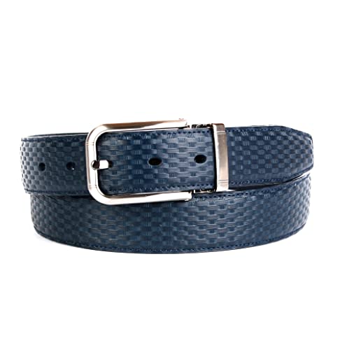 Ceinture réversible homme Anthoni Crown boucle rotative gain de place dans le dressing