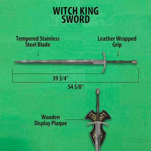 image for United Cutlery Lord of The Rings Witch King Sword | Officially License