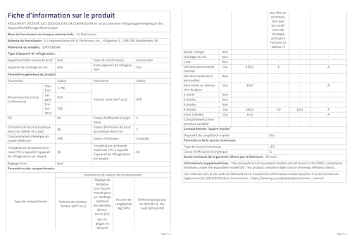 LG GSXV91BSAE Side-by-Side Kühlschrank