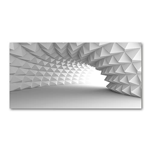 Fond de hotte 100x50cm en verre trempé gris Tulup pour cuisine moderne