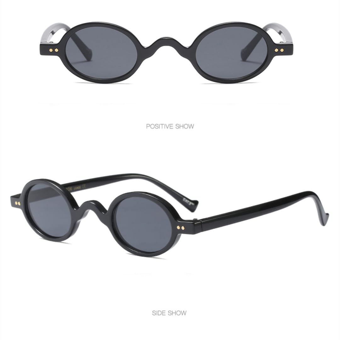 Gafas de sol con protección UV400 | Montura ovalada con lentes de colores | Para mujeres, hombres, deportes al aire libre y conducción
