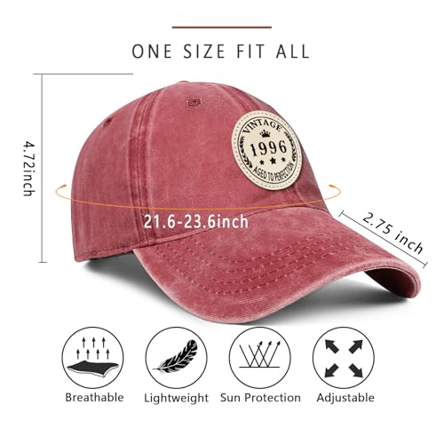 Image of 30th Birthday Gifts for Women 30 Year Old Birthday Gifts Idea Decoration for Her 100% Washed Cotton Hat