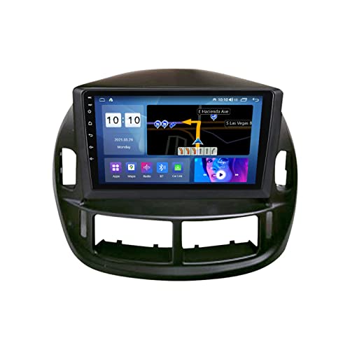HTXPSM Android 10.0 - Reproductor de DVD estéreo para coche con navegación GPS táctil, radio 2 DIN para Toyota Estima ACR30 2004, pantalla táctil de 9 pulgadas, reproductor multimedia MP5, receptor d