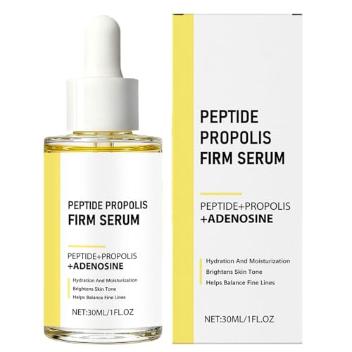 Sérum Renovador De La Piel Con Péptido Y Propóleo, Que Ílumina El Tóno De La Piel, 30ml, Suéro Firme Con Adenosina, Acéite Facial Hídratante, Hidratante E Hidratante, Para Mujeres Y Hombres