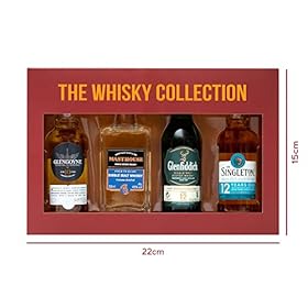 Whisky Gift Set – Single Malt Whiskey Gift Sets for Men 4 x Alcohol Miniatures 5cl, Glengoyne, Glenfiddich, Jura, Masthouse – Mini Whiskey Tasting Set, Mens Gifts for Boyfriend, Dad Gift, Valentines Whisky Gift Set - Single Malt Whiskey Gift Sets for Men 4 x Alcohol Miniatures 5cl, Glengoyne, Glenfiddich, Jura, Masthouse - Mini Whiskey Tasting Set, Mens Gifts for Boyfriend, Dad Gift, Valentines – BEAMS INTERNATIONAL