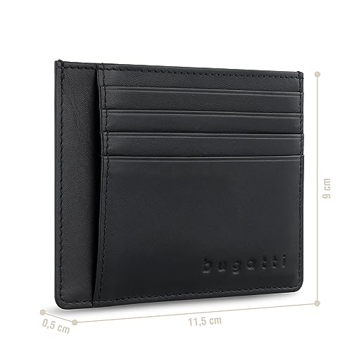 bugatti Primo Porte-Cartes Cuir RFID avec Coffret Cadeau