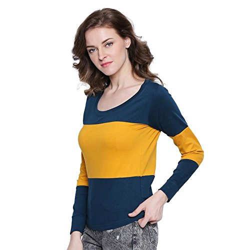 Image of The Dry State Women's Slim Fit T-Shirt (G1633 Multicolor Large)