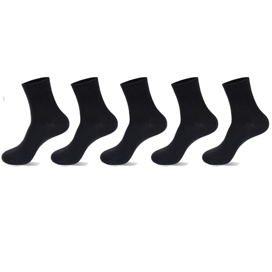 Calcetines de algodón para hombre Negocios Negocios Casual Primavera Otoño Masculino Calcetines de la tripulación Tamaño 3