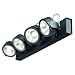 Produktbild LED Wandleuchte KALU LED 4 Deckenleuchte, Leiste lang, 4x10W, 3000K, schwarz EEK: A++ - A