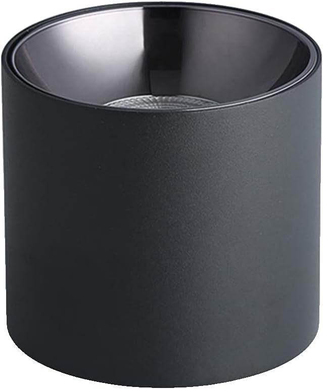 Spot de plafond noir 15W encastrable luminaire suspendu nordique