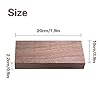 2 PCS Walnut Lumber 7/8'' x 4'' x 8'' Unfinished Walnut Wood Sheets Walnut Board for Crafts, Scroll Saw, Woodworking, School DIY Projects, Laser Cutting and Engraving, CNC Cutting, Painting, Fretwork #1