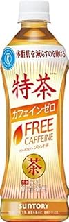 〔飲料〕　サントリー　伊右衛門　特茶　ブレンド麦茶　５００ｍｌ　２ケース　１ケース２４本入り　ＳＵＮＴＯＲＹ　(麦茶・ペット・ＰＥＴ）カフェインゼロ（特定保健用食品）(トクホ)
