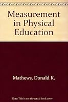 Measurement in Physical Education 0721661777 Book Cover