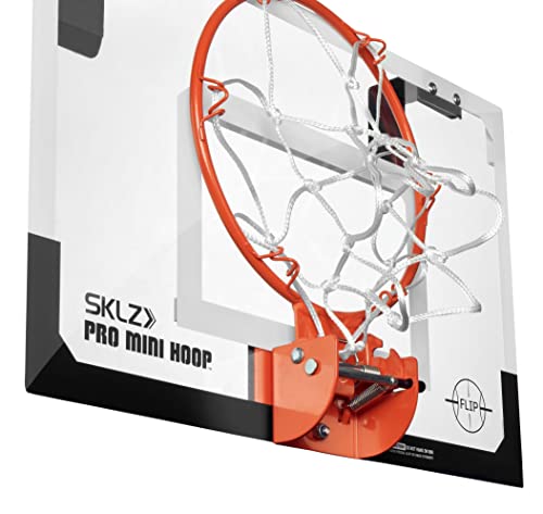 Sklz Pro Mini Hoop Flip Over-The-Door Basketball Hoop With Flip-Up Rim #TOP1