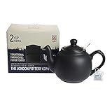 LONDON POTTERY(ロンドンポタリー) ファームハウス ティーポット 2カップ用 マットブラック 580121
