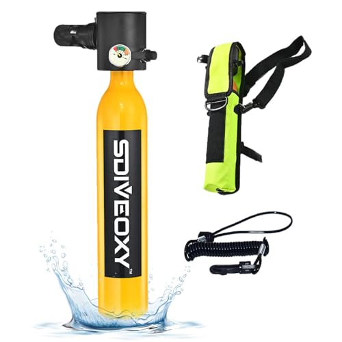 0.5L Immersione Cilindro ARA Serbatoio per Subacquea Respirazione 3000Psi Bottiglie di ossigeno Pompa a mano Kit Attrezzatura