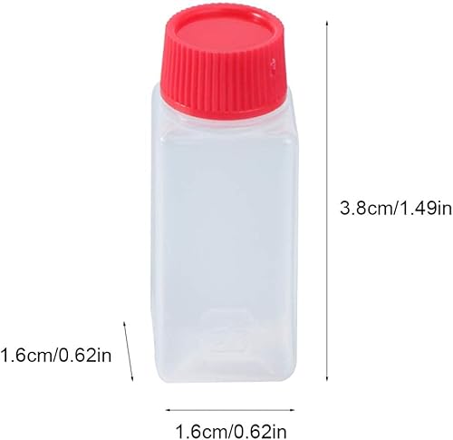 Miniatura 2 de PRETYZOOM 100 Unids Botella de condimento desechable Mini Recargable de Especias Vinagre de Soja Contenedor de Condimento Envase de Condimento