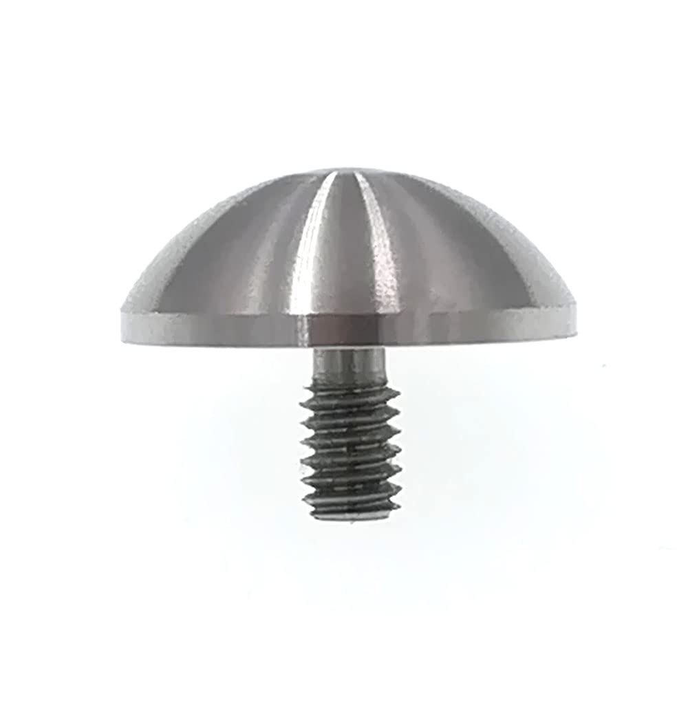 SUXING Spherical Point Contact Point for Dial Digital Indicator Depth Gauge Tip 4-48 UNF Thread Shank (A Set)