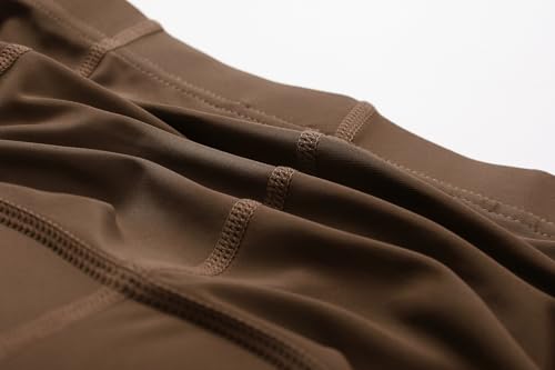 BASADINA Shorts de ciclismo acolchoados para meninos e meninas com bolsos acolchoados 3D para menino