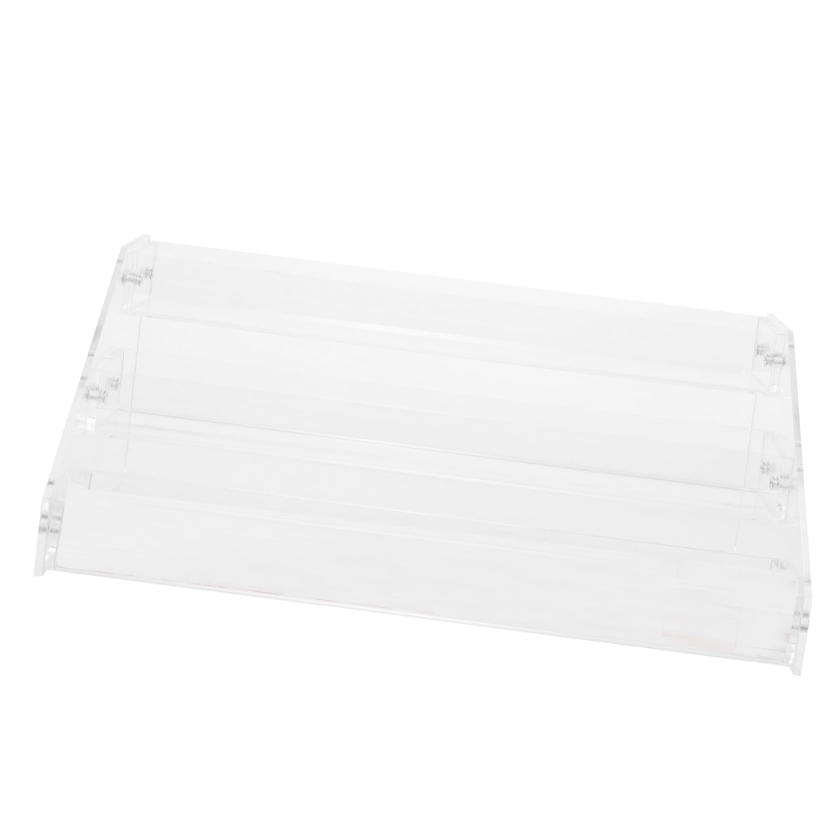 JEWEDECO Shop Display Stand Acrylic Multi-layer Snack Display Rack Snack Display Rack Cigarettes Display Rack