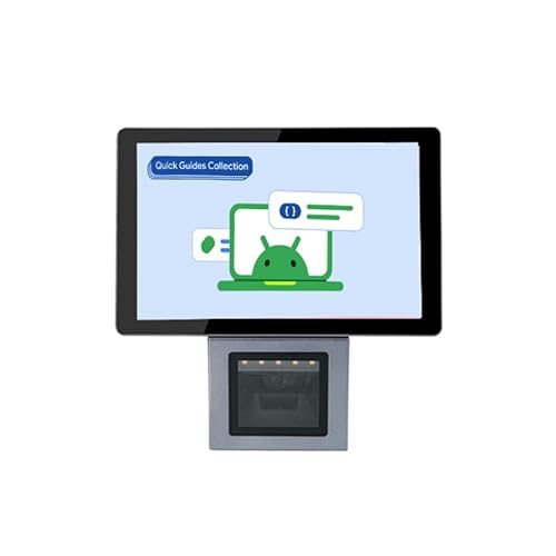 10.1 Inch Android Price Checker, Wall Mount Kiosk with Barcode Reader, WiFi Ethernet Price Check Machine, POS Terminal
