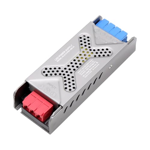 Image of 24V 100W Ultra Slim LED Power Supply Transformer | Quiet Low Volt Constant Voltage Driver Adapter Switching Converter for Strip Light CCTV Camera Security System