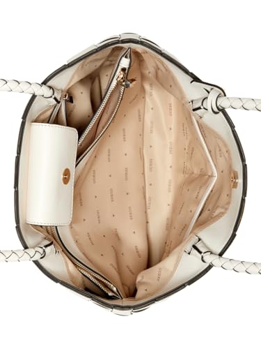 Cabas GUESS Maylee Girlfriend crème pour femme - 3