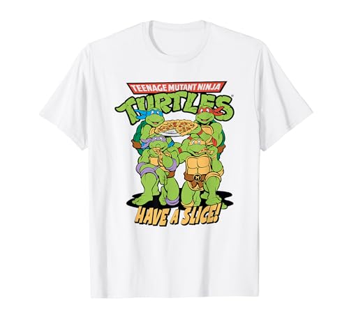 Teenage Mutant Ninja Turtles Pizza Slice Party Retro T�V���c