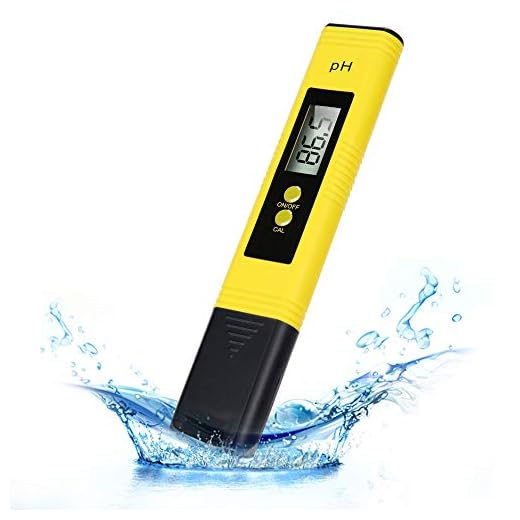 PH Meter Digital Water Tester, 0.01High Accuracy Water Quality Tester Pen with 0-14 PH Measurement Range for Drinking Water, Hydroponic Plant, Aquariums, Swimming Pools