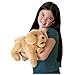 Folkmanis Golden Retriever Puppy Hand Puppet, Tan, 1 EA