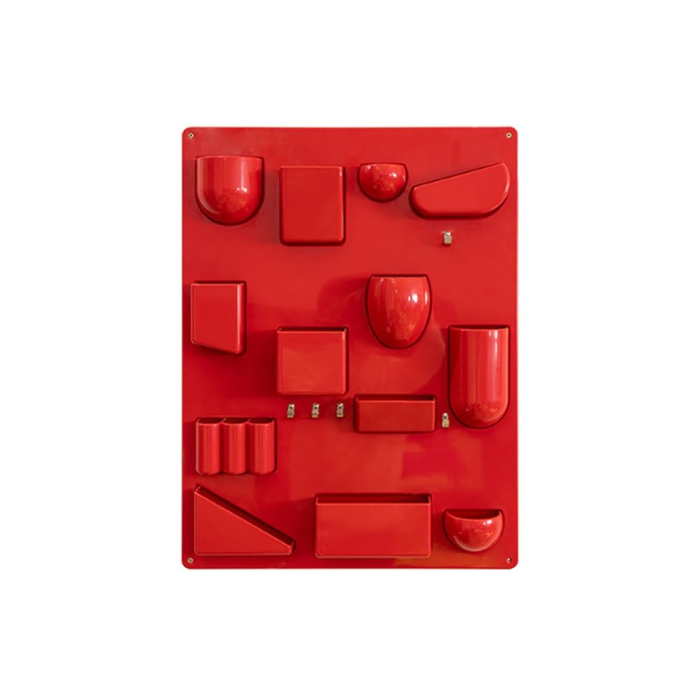 Creative Red Wall-Mounted Sto Rack - Versatile Desktop nizer for Home & Office, Slish Entryway Solut, Space-Saving Doorway Sto for Miscellaneous Items