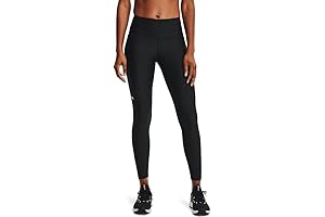 Ultra-Warm Running Tights for Maximum Winter Performance: Women's HeatGear Armour High No-Slip Waistband Pocketed Leggings