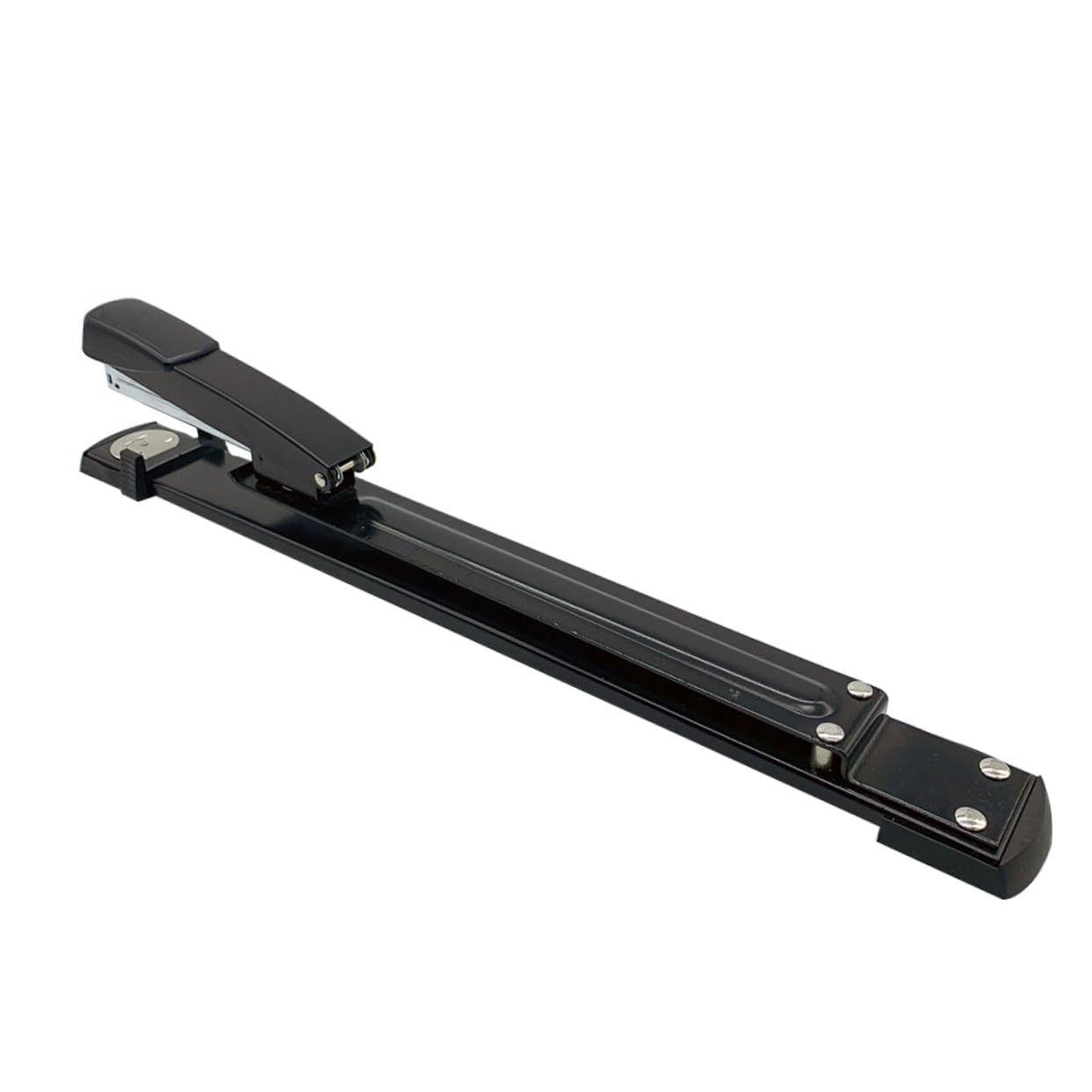 DOITOOL 3 Pezzi Cucitrice Ergonomica da Scrivania con Braccio Lungo Utensile Rilegatura per Ufficio e Scuola Facile da Trasportare e Pratica per Legare Documenti
