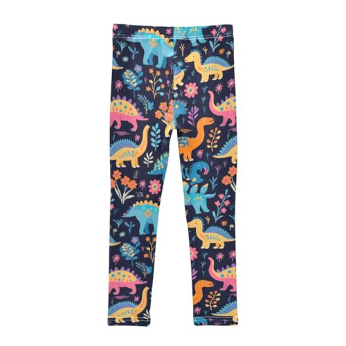 Kids High Waist Dinosaur Cute Leggings for Toddler Girls 4T 202b32582