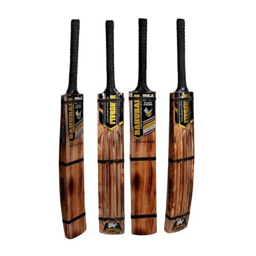 Image of PV Bahubali Fighter Edition | Kashmiri Willow | Hard Tennis Cricket Bat