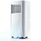 DDZJTPP Condizionatore d'Aria Portatile 3-in-1 con Ventola Deumidificatrice,unità di Aria Condizionata a Bassa Finestra a Rumore,Raffreddamento Efficiente per Ufficio della Camera da Letto 1P