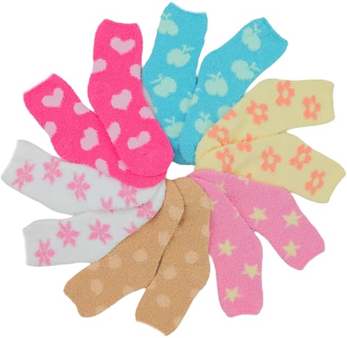 Image of ToBeInStyle Women's Pack of 6 Assorted Style Winter Socks
