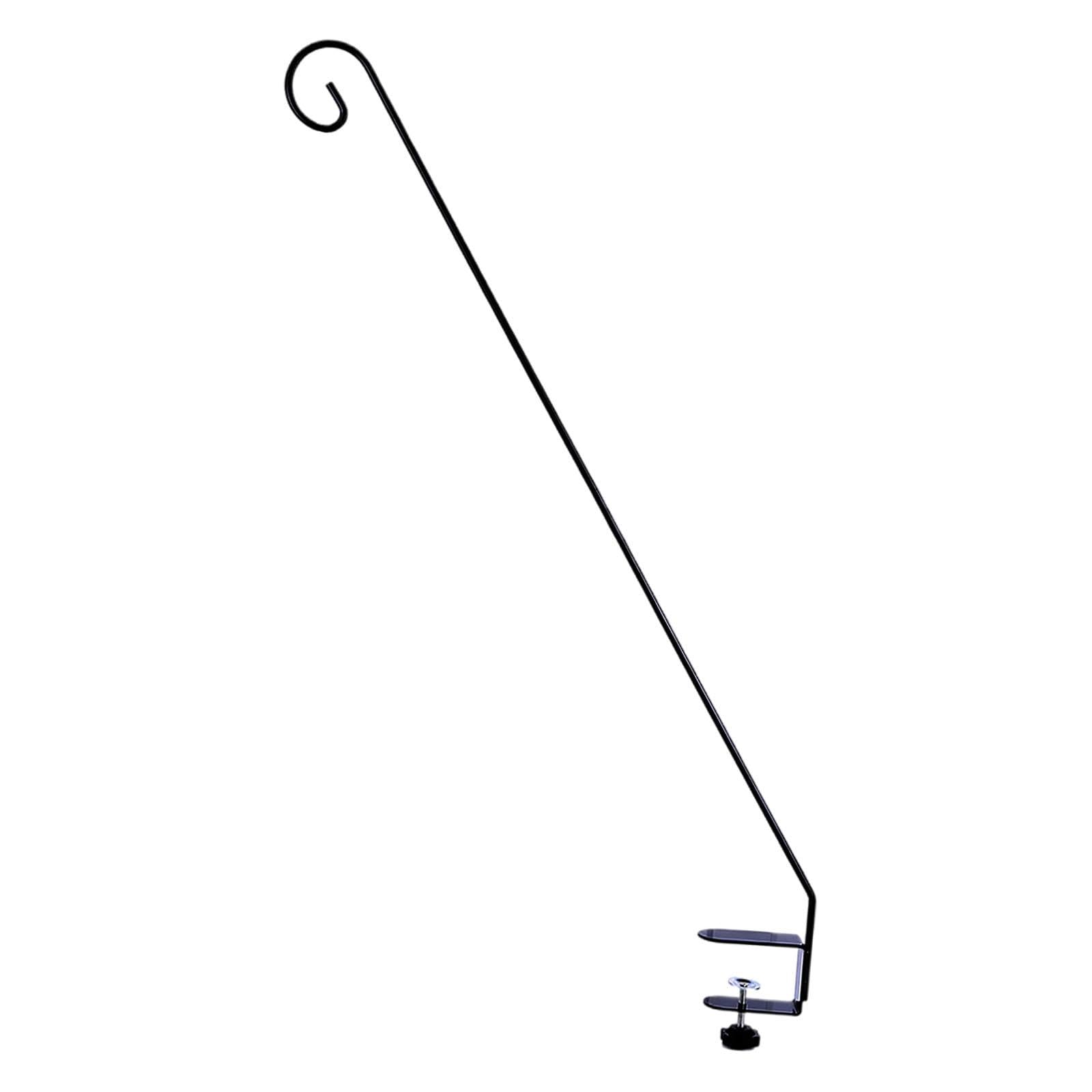 Shepherds Hook Stable Multiuse Hanging Bird Feeder for Outdoor Patios Solar Light 1 Hook | Yard, Garden Outdoor Living|Gardening Supplies|Plant Care, Soil Accessories|Plant Hooks Hangers-image-29