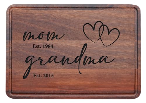 Tabla de cortar rectangular personalizada de madera miniatura 1