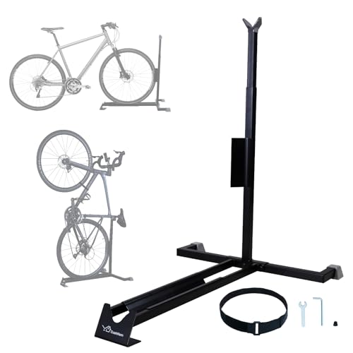 CCLIFE Fahrradständer Boden von Mountainbike und Rennrad Freistehend...