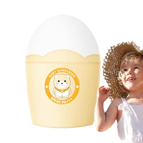 Protector Solar De Bebé, Loción De Protector Solar De Bebé, Crema De Bloqueador Solar Para Niños, Fórmula De Absorción Rápida, Fórmula Sin Grasa, 60 G, Cara, Cuerpo, Viaje Al Aire Libre, Cuidado De Ve