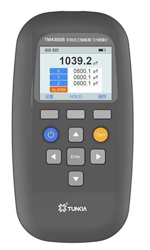 Ficha técnica Probador Digital Portátil Triaxialómetro Clase 2 Rango 0 a 2000 μT Resolución 100 nT +/- Polaridad Pantalla Interfaz USB μT MG Unidad Interruptor - Fernando Cortés