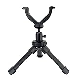 Gewehr Schießstativ Jagd Gewehrauflage Gewehr Stativ Aluminium-Zielstock Schießauflage Tragbar...