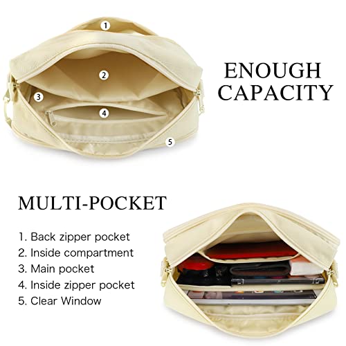 Image of STEAMEDBUN Ita Bag Crossbody Small Ita Purse Pin Display Bag with Insert