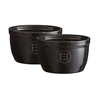 Lot De 4 Ramequins Emile Henry (céramique Blanche, Fabrication Française) - Comme Neufs
