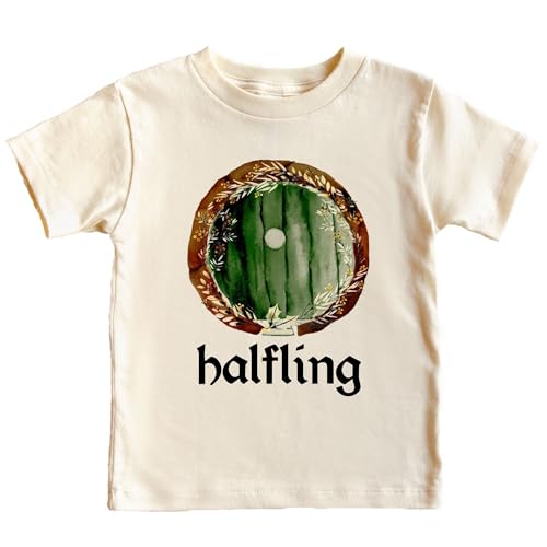 Halfling Toddler Shirt - 100% Cotton - Availabe in White or Cream