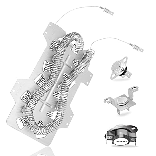 DVE45R6100C/A3 DV42H5200EF/A3 DV42H5200EP/A3 DV42H5000EW/A3 Dryer Heating Element for Samsung DVE50R5200W/A3 DV45H7000EW/A2 DV40J3000EW/A2 DC47-00019A DC96-00887A DC47-00016A DC47-00018A