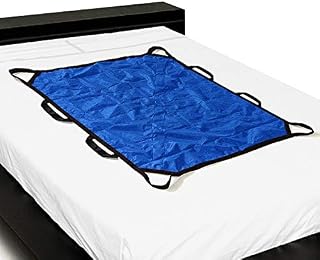 Multipurpose 43” x 36” Positioning Bed Pad with Reinforced Handles by ZHEEYI