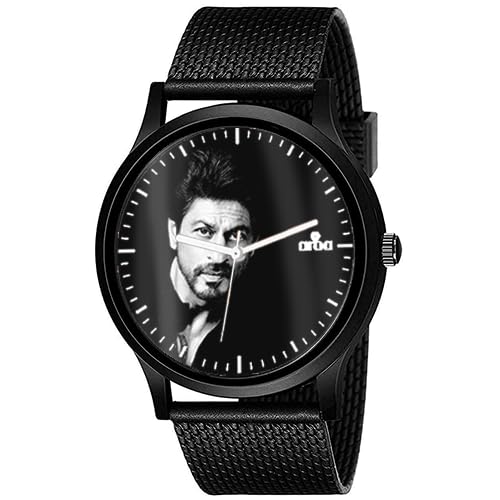 AROA Watch New Watch for Shah Rukh Khan Model : 748 Black Metal Type Analog Black Strap Watch Black Dial for Men Stylish Watch for Boys (B0C7NYCTYH) Amazon Price History, Amazon Price Tracker